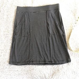 Dakini striped miniskirt
